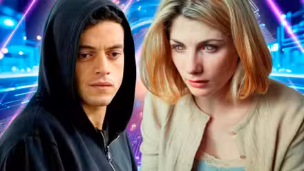 Fotogramas de Mr Robot y Black Mirror