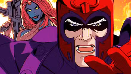 villanos de x-men magneto y mística 2