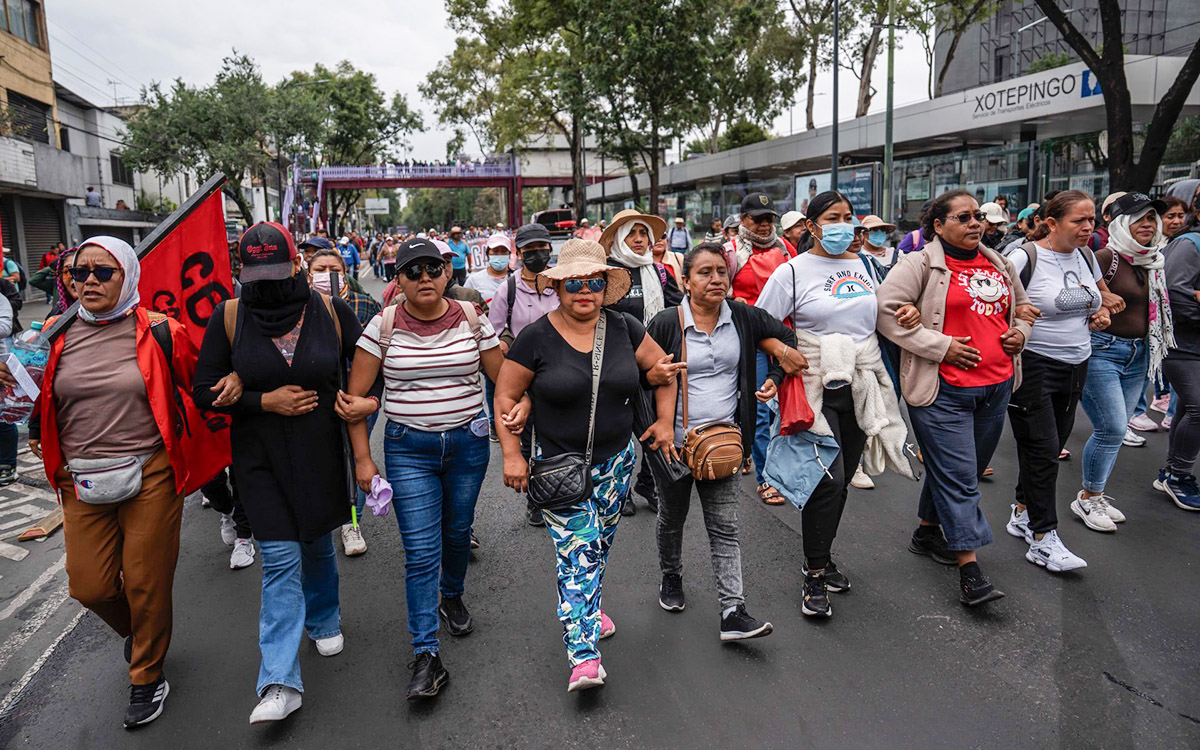 CNTE acuerda mantener protestas y marchar en jornada inaugural del Mundial 2026