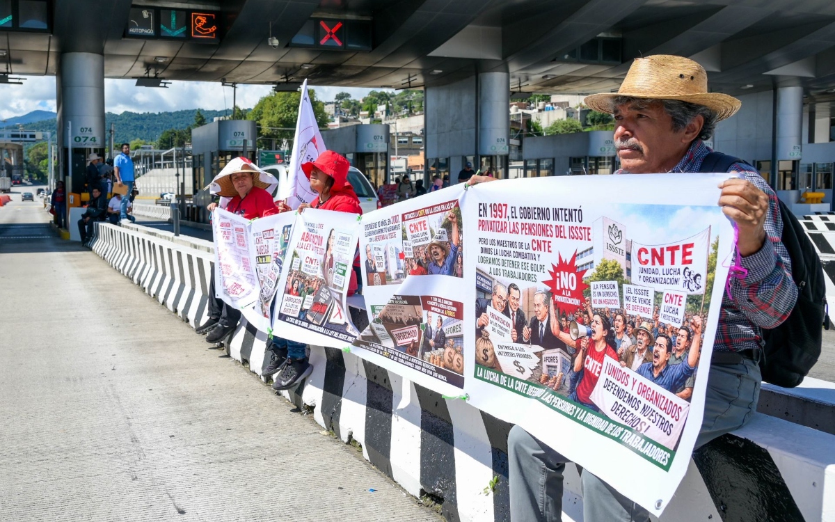 CNTE pide a Sheinbaum que encabece las negociaciones para poner fin a protestas