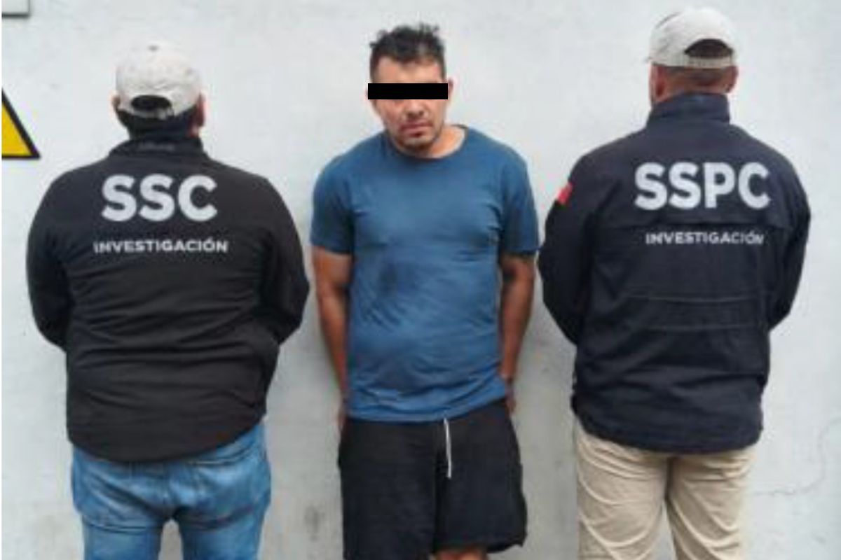 Cae “La Muñeca”, presunto implicado en el homicidio de colaboradores de Clara Brugada