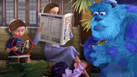 Montaje de Buscando a Nemo y Monsters Inc.