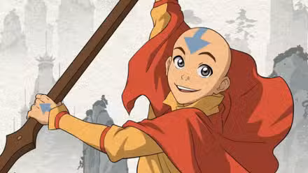 Aang de Avatar, el último maestro del aire.