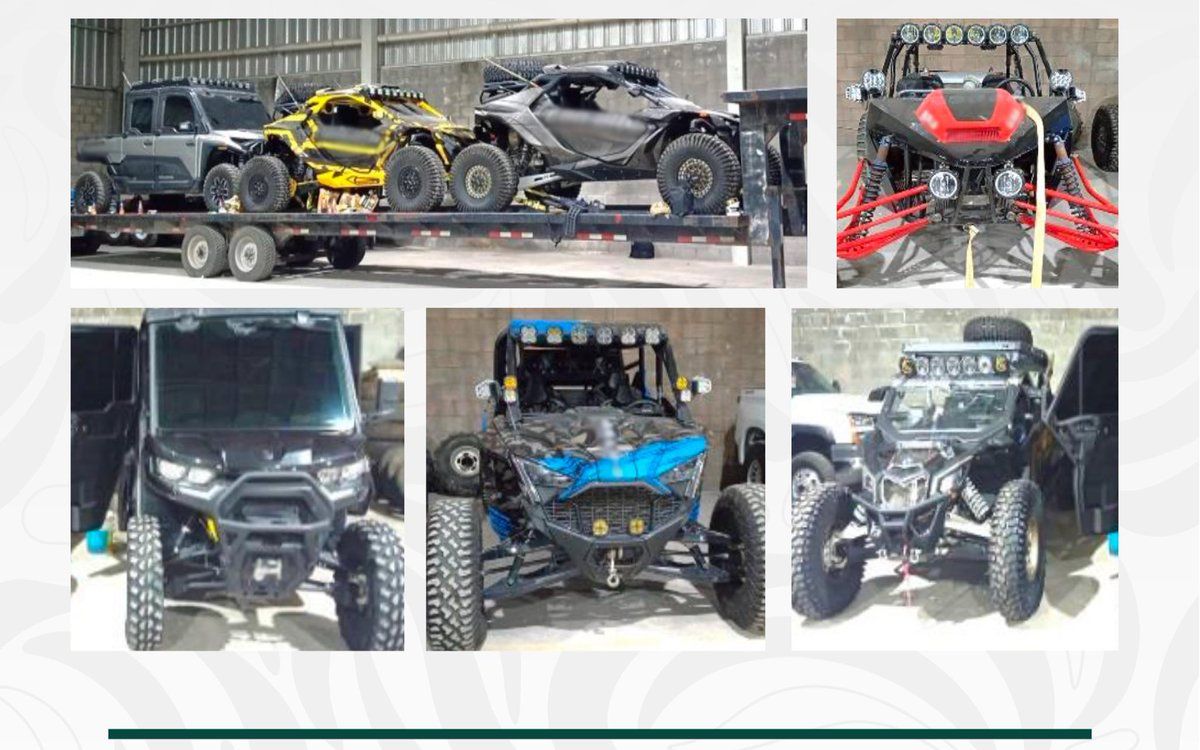 Durango | En megaoperativo aseguran casi 50 vehículos al Cártel del Pacífico