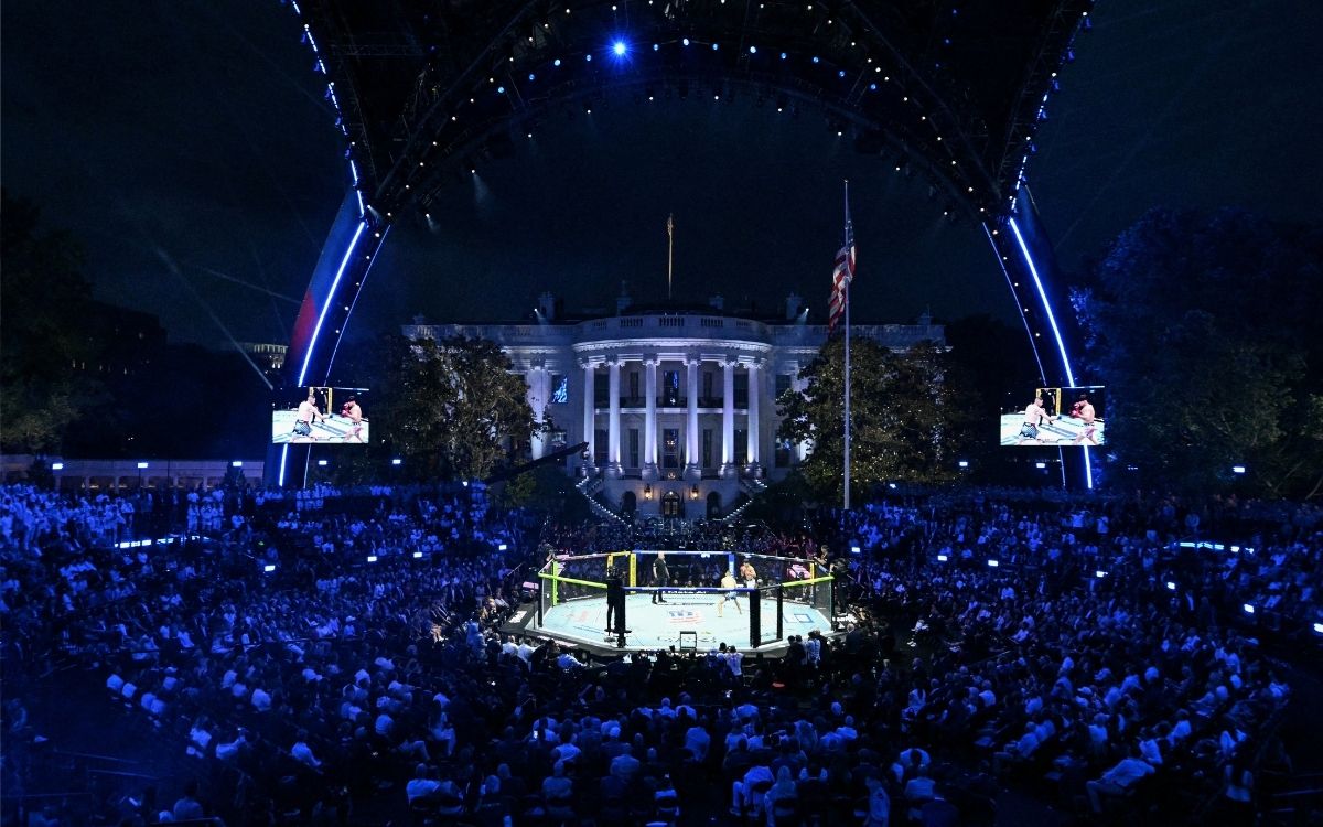 FBI evitó ataques contra evento de UFC en la Casa Blanca