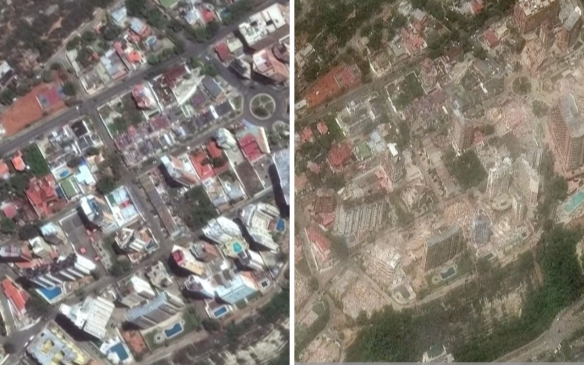 Imágenes aéreas muestran devastación en Venezuela tras terremotos