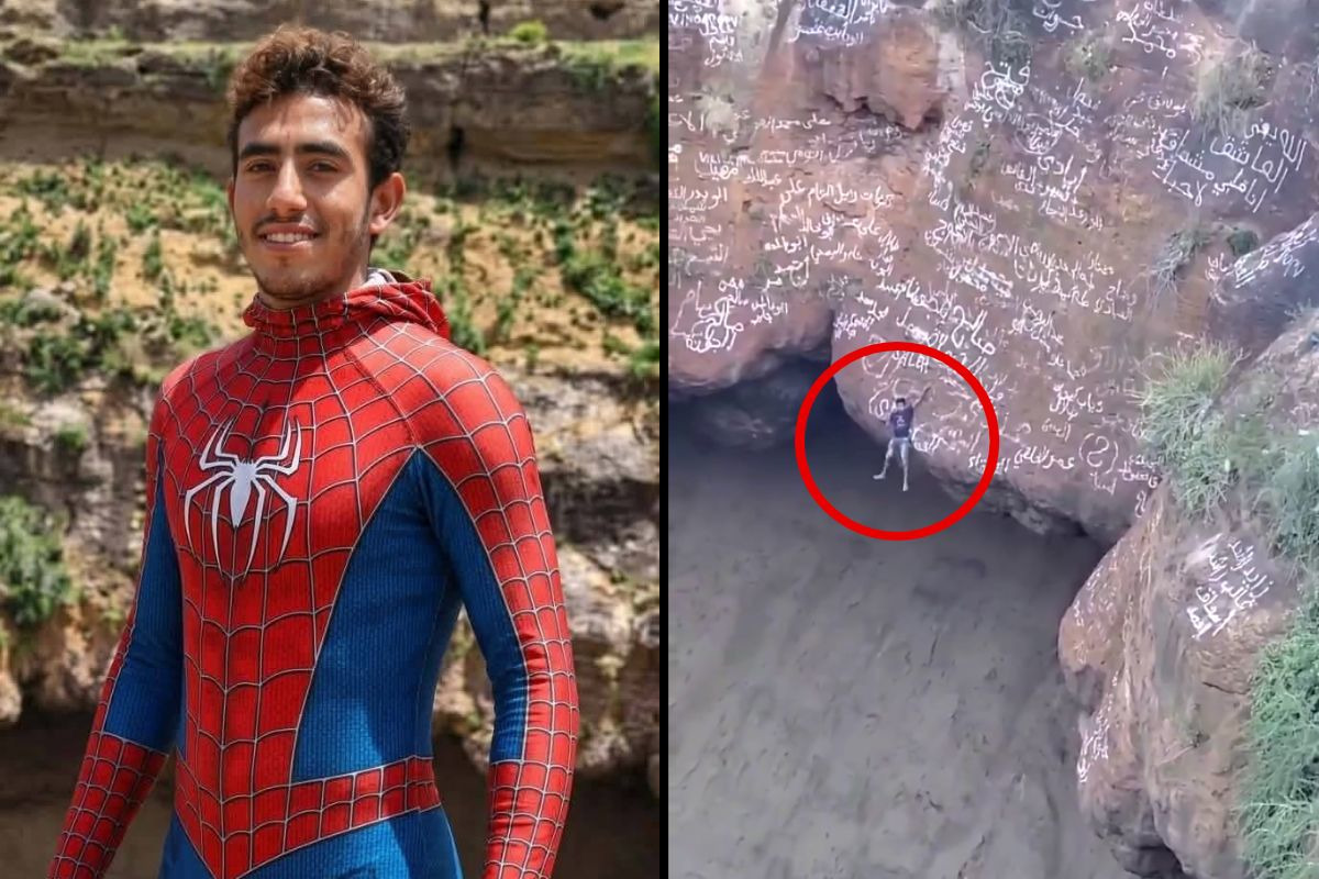 Muere el 'Spiderman de Yemen' al caer en un cráter volcánico durante arriesgada escalada