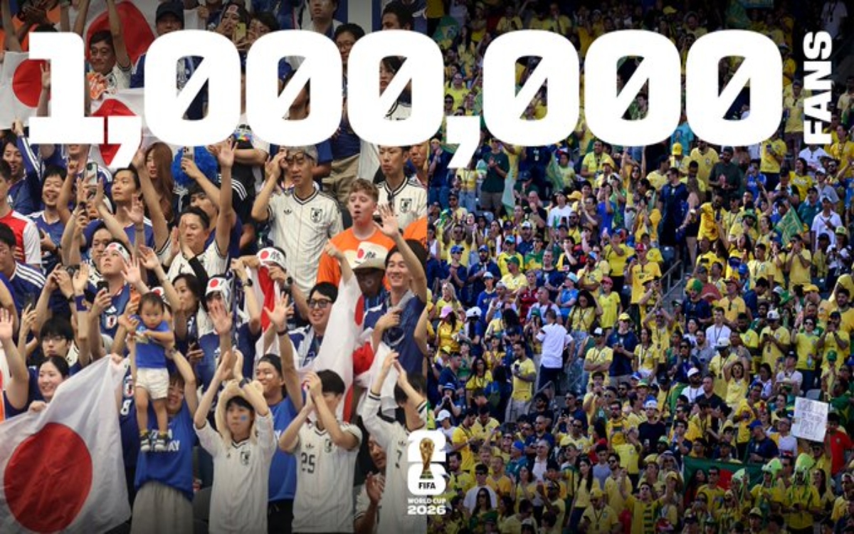 Mundial 2026: Asiste un millón de personas a los estadios en los primeros cinco días de la Copa del Mundo: FIFA