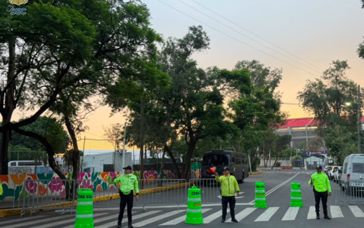 Mundial 2026: Cerco de seguridad en Tlalpan y estaciones del Metro en Centro Histórico cerradas
