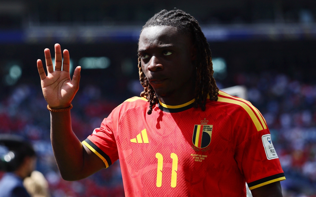 Mundial 2026: Doku se reincorpora a la Selección de Bélgica tras asistir al nacimiento de su hijo en Londres | Video