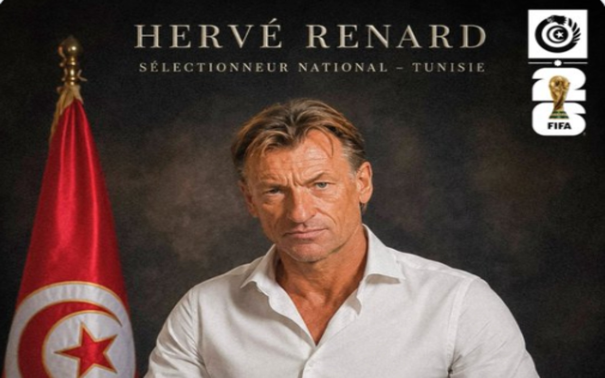 Mundial 2026: Herve Renard entra al quite con la Selección de Túnez