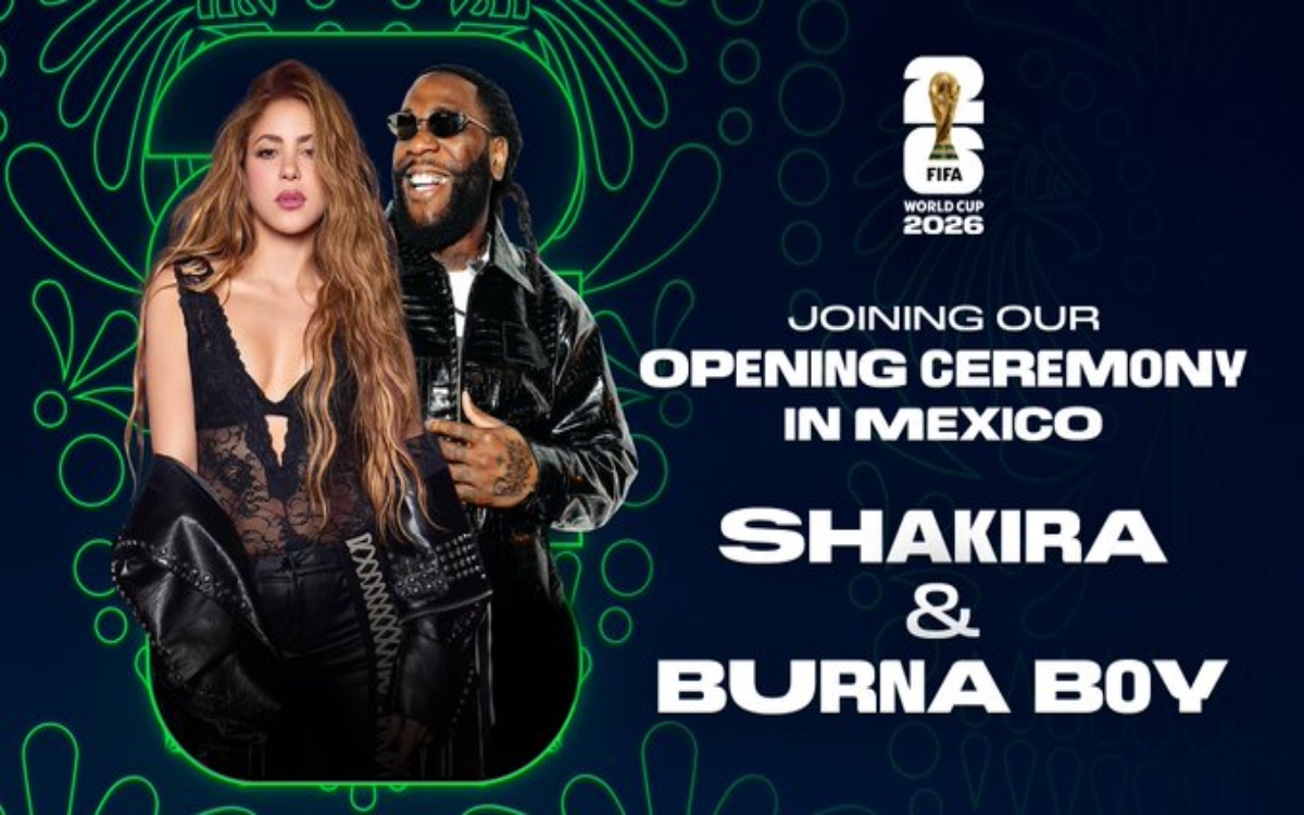 Mundial 2026: Presentarán Shakira y Burna Boy el tema 'Dai Dai' en la ceremonia de apertura de la Copa del Mundo | Video