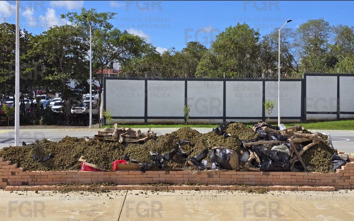 Nayarit | FGR destruye más de 940 kilos de droga