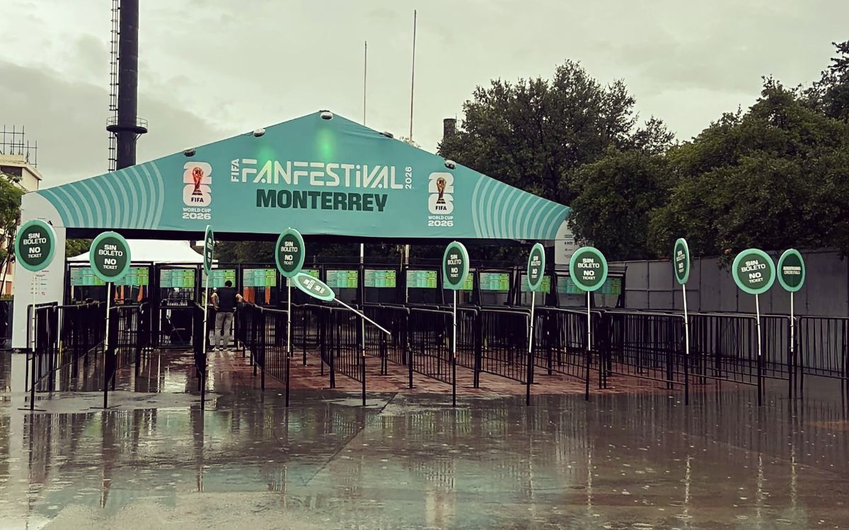 Nuevo León | Lluvias pausan FanFest en Monterrey