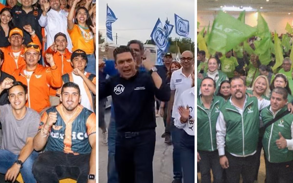 PAN, MC y Verde al borde de desaparecer en Coahuila