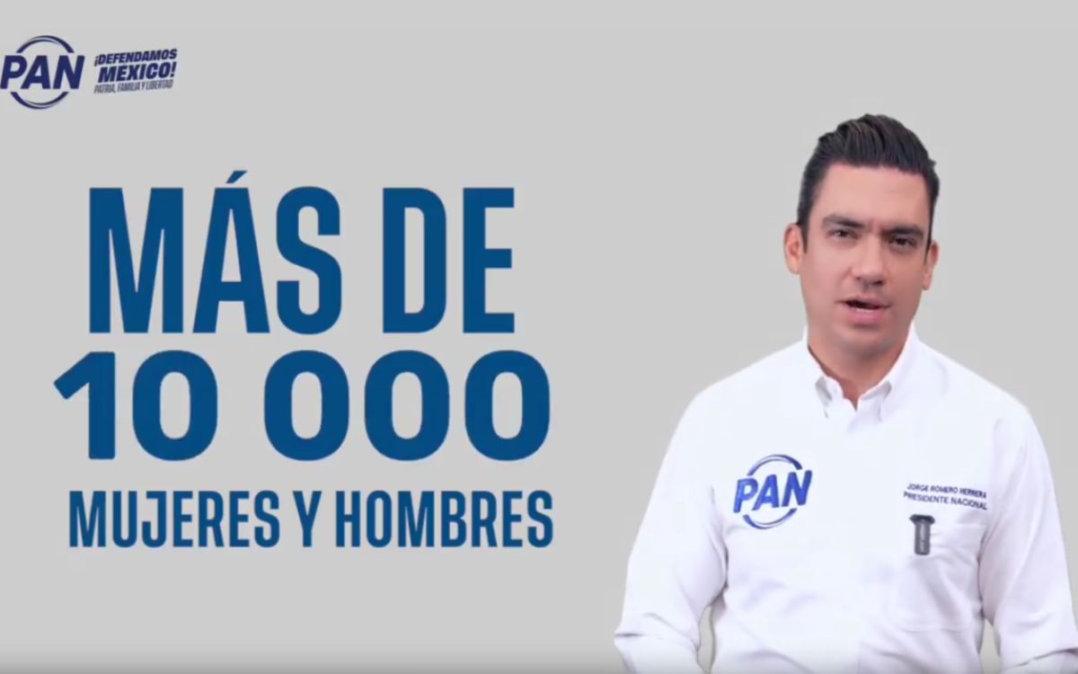 PAN ha registrado a 10,000 personas que buscan una candidatura en 2027