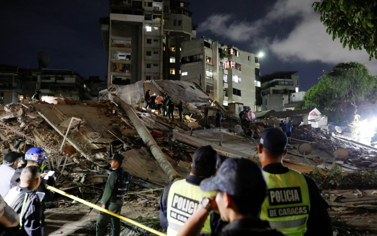 Presidenta de Venezuela declara estado de emergencia tras terremotos