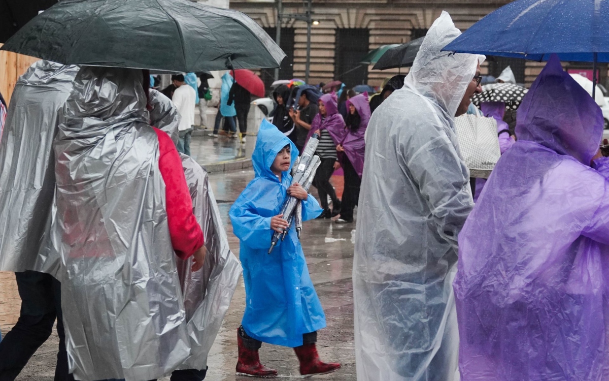 Protección Civil anticipa lluvias fuertes a la hora del partido México-Chequia