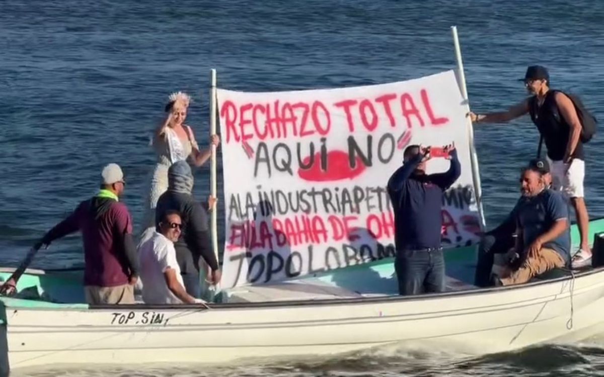 Sheinbaum avala planta de amoníaco en Ohuira y afirma que lleva 95% de avance