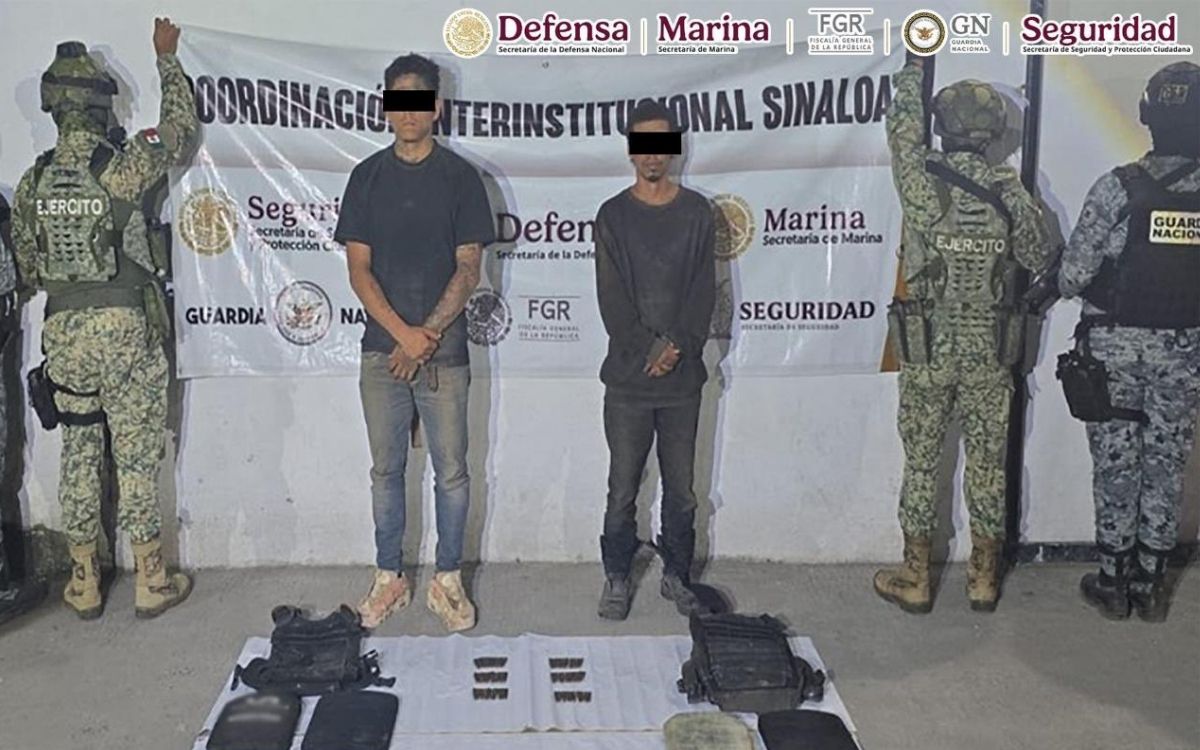 Sinaloa | Caen 11 presuntos miembros de organizaciones criminales en múltiples operativos