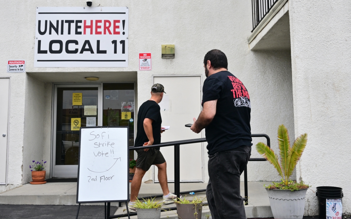 Trabajadores del SoFi Stadium de Los Ángeles amenazan con irse a huelga durante el Mundial
