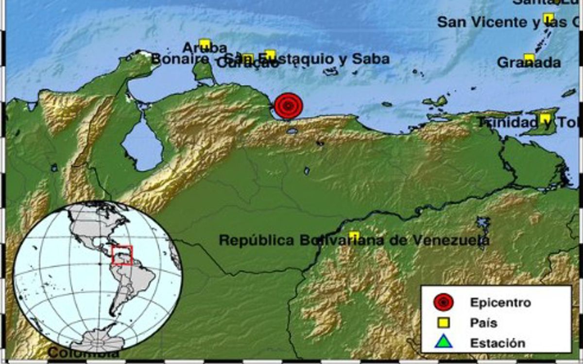 Un terremoto de magnitud 7.1 sacude el centro de Venezuela