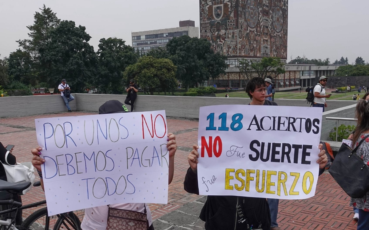 ¿Qué es el examen de control de la UNAM y quiénes deben presentarlo?