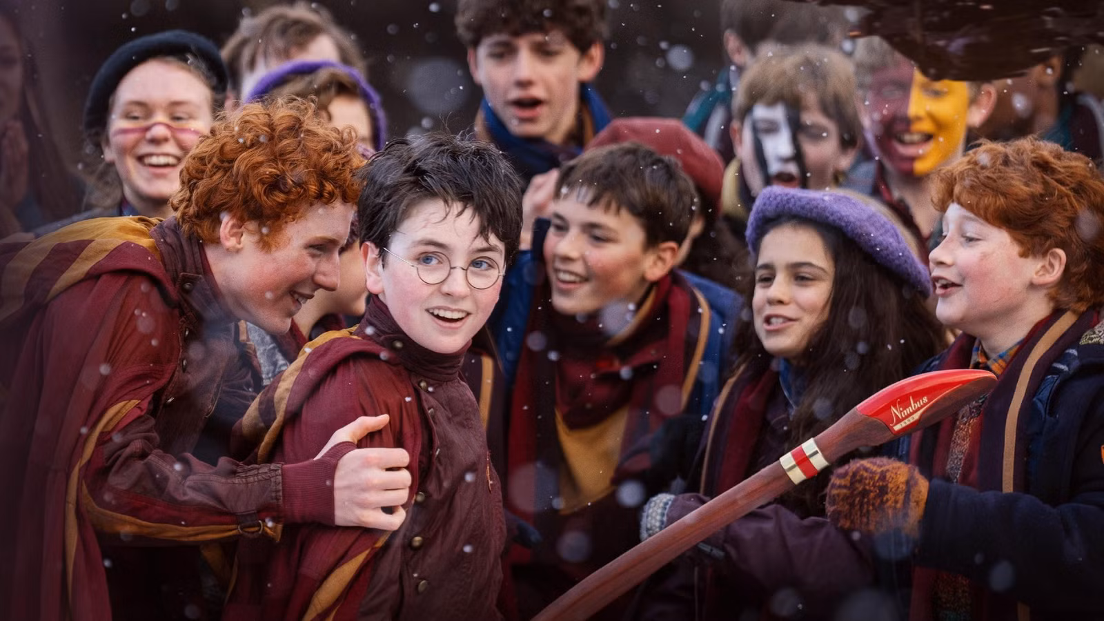 Cómo la nueva serie de Harry Potter de HBO tardó 7 horas en filmar el juego de Quidditch