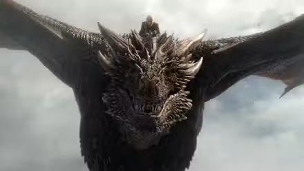 Aegon II Targaryen en Fuego Solar en La Casa del Dragón