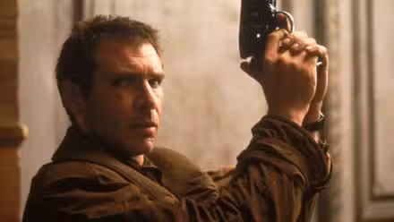 Harrison Ford como Deckard en Blade Runner