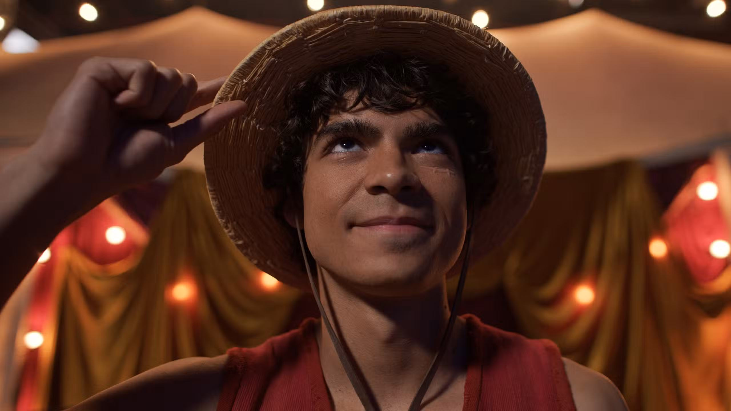 Iñaki Godoy como Luffy en la segunda temporada de One Piece