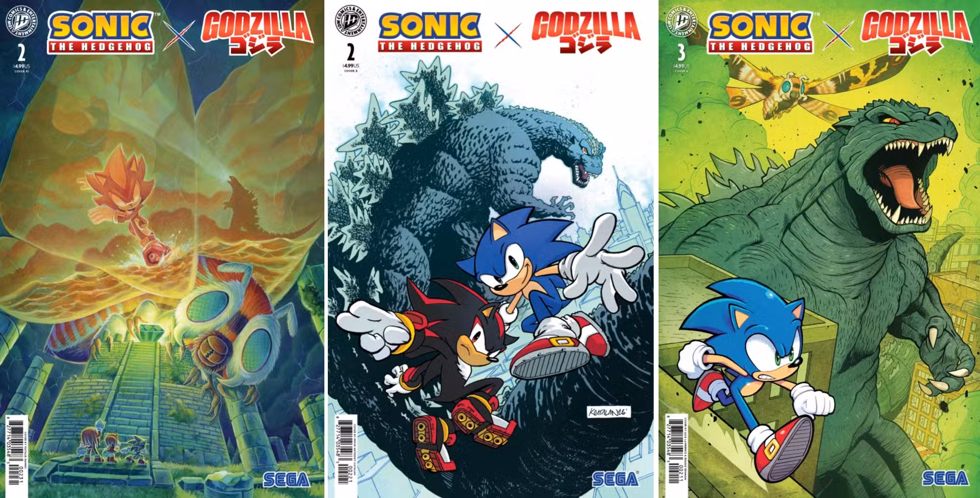 SONIC Y GODZILLA CUBIERTAS 3