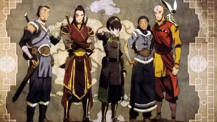 Avatar: Gaang de The Last Airbender como adultos