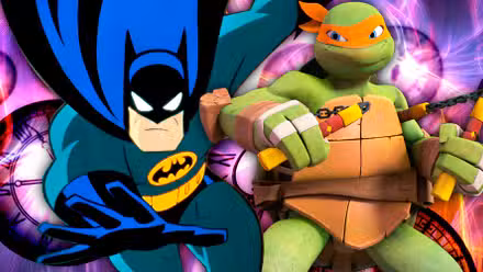 Imágenes de Batman, la serie animada y Las Tortugas Ninja (2012)