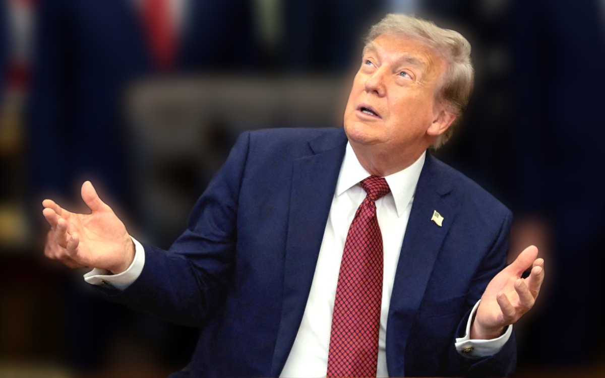 Ahora Trump amaga con arancel a México por diarrea explosiva