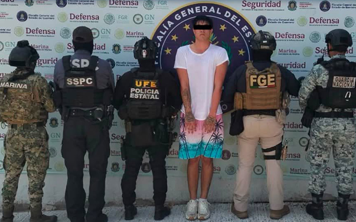 Cae en Acapulco 'Palma', presunto operador del CJNG buscado por homicidio