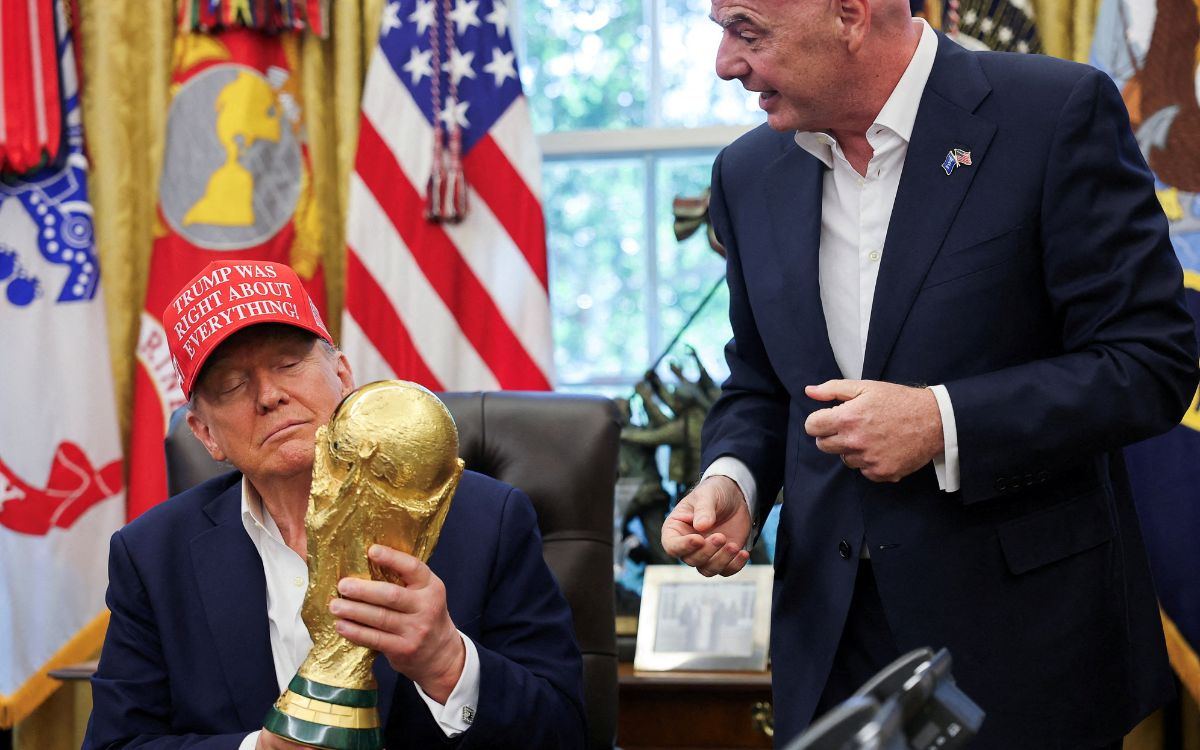 Casa Blanca defiende la llamada de Trump a Infantino sobre Balogun: 'Se logró lo correcto'