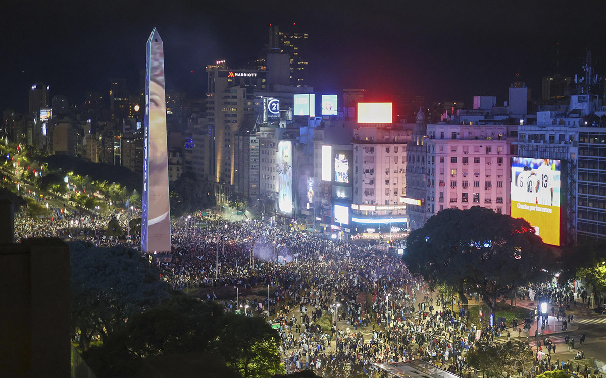 Disturbios en Buenos Aires tras la final del Mundial dejan al menos 12 detenidos