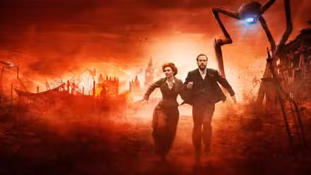 Imagen promocional del programa de televisión La Guerra de los Mundos de la BBC.