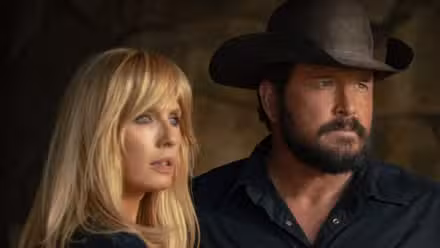 Beth y Rip en el final de Dutton Ranch