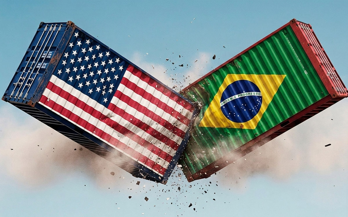 EE.UU. impone aranceles de 25% a la mayoría de las importaciones de Brasil; Lula anuncia reciprocidad