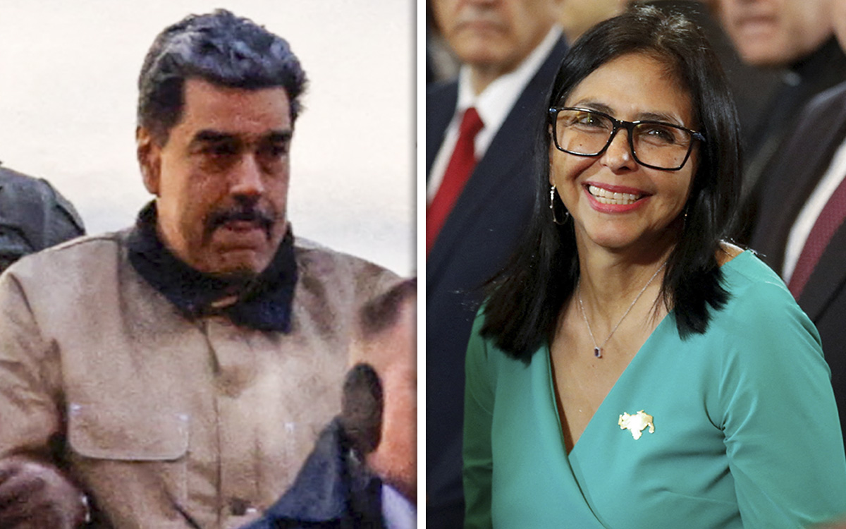 EE.UU. pide inmunidad para Delcy Rodríguez; proponen juicio contra Maduro en 2027