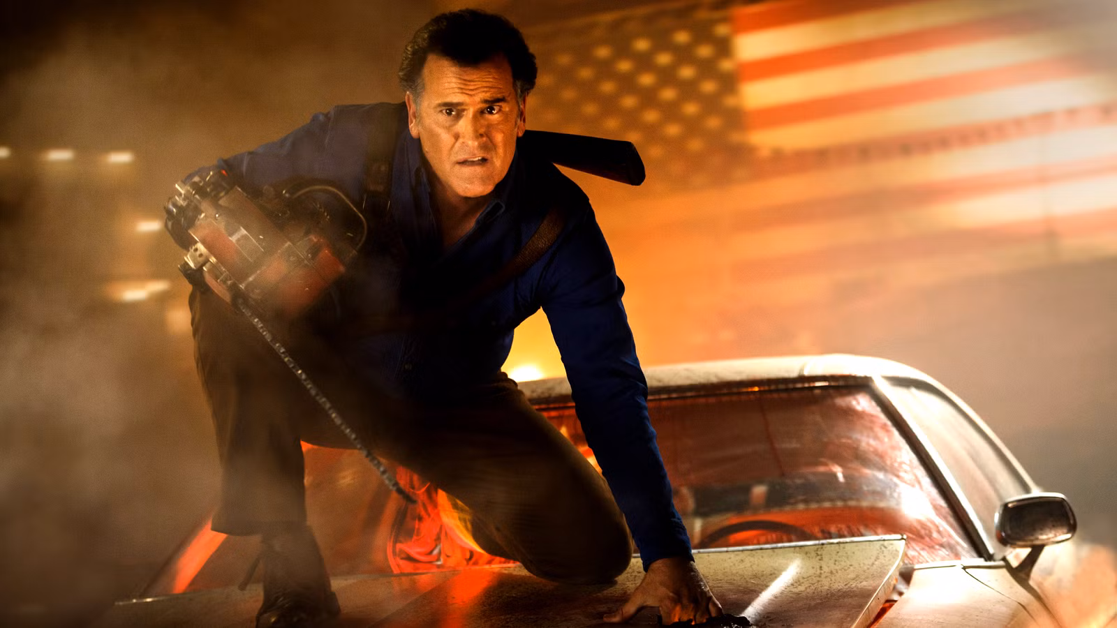 El cameo oculto de Bruce Campbell de Evil Dead Burn y la aparición icónica del automóvil abordada por una estrella