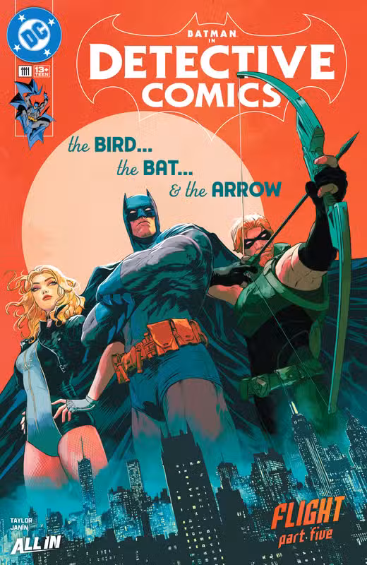 Batman, Green Arrow y Black Canary se unen en Detective Comics #1111