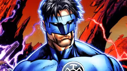 Kyle Rayner se convierte en Linterna Azul