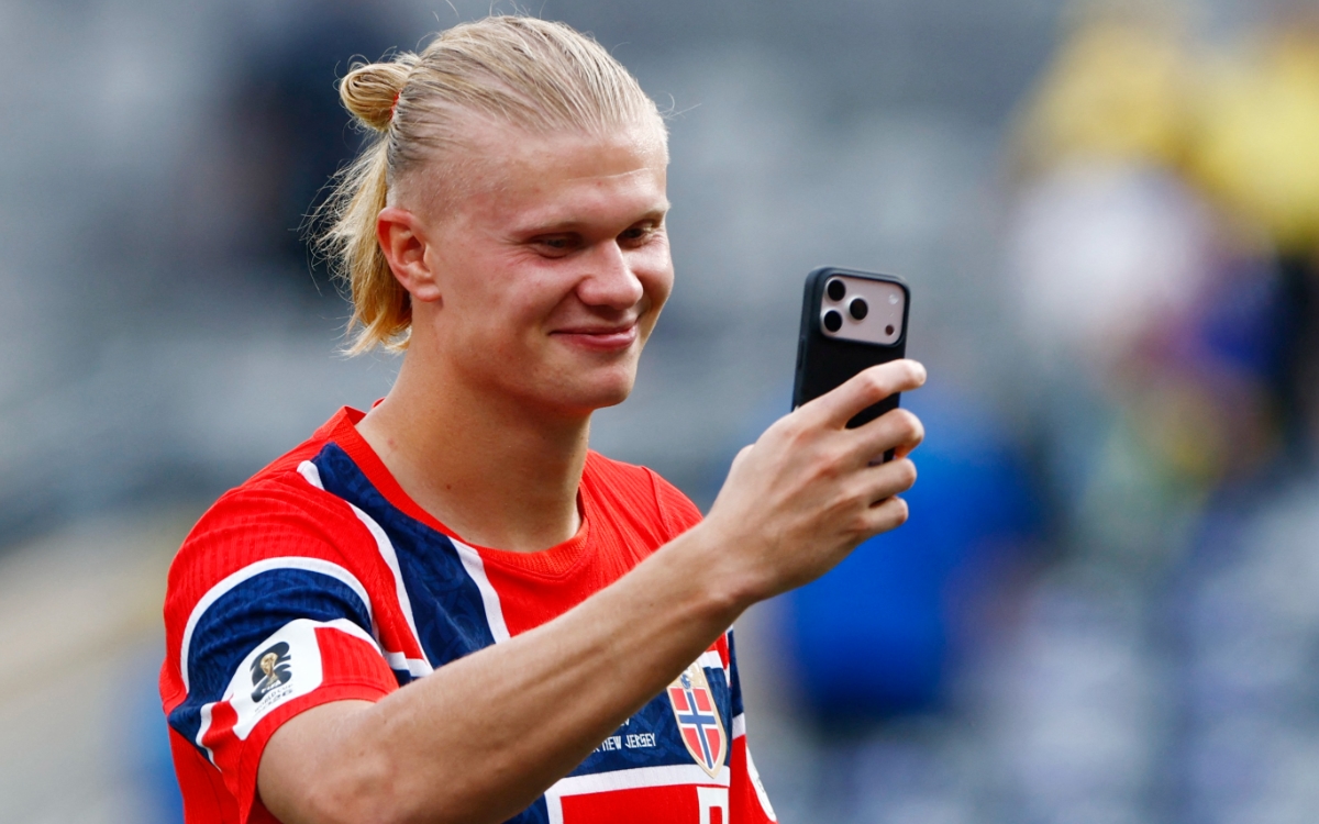 Haaland gana por goleada el Mundial de las redes sociales