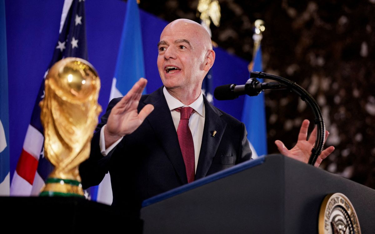Infantino carga contra los críticos del Mundial 2026 por 'difundir odio'