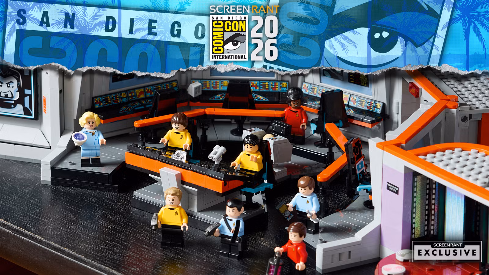 Anuncio del puente LEGO Icons Star Trek USS Enterprise NCC-1701