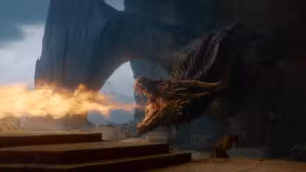 Un dragón en Juego de Tronos