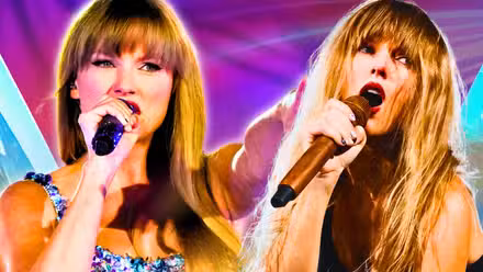 Taylor Swift en la película Eras Tour.